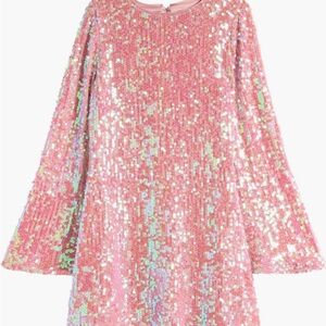 Pink Sequin Dress